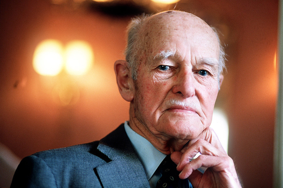 Cold War diplomat and author George Kennan