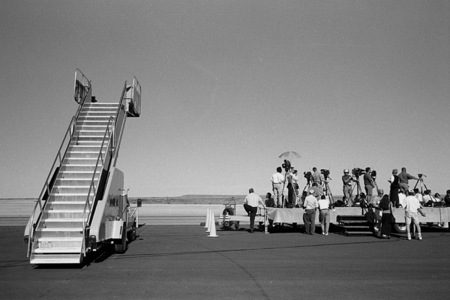 Waiting for Air Force One, Texas