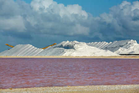 Salt Flats, Bonaire.